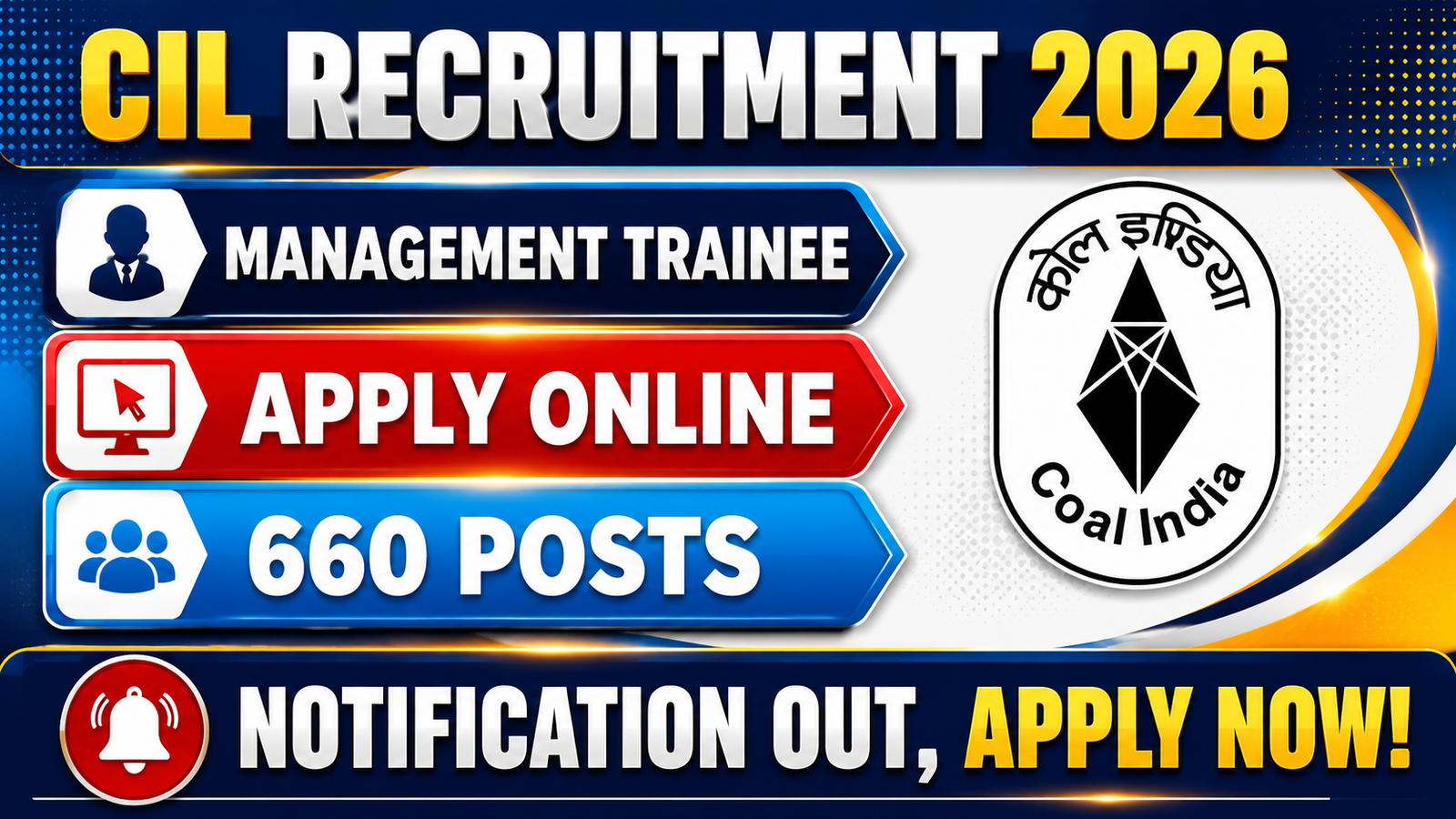 CIL Management Trainee Recruitment 2026