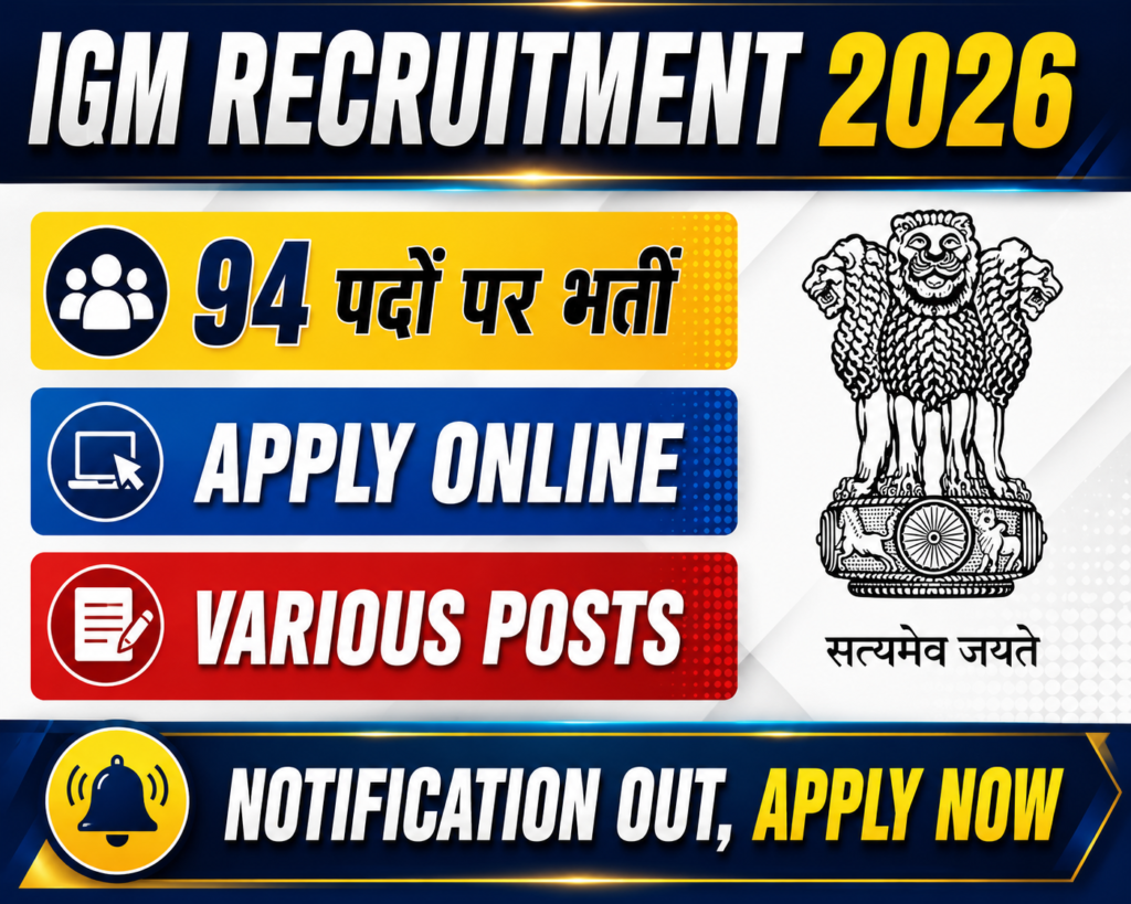 India Government Mint Recruitment 2026