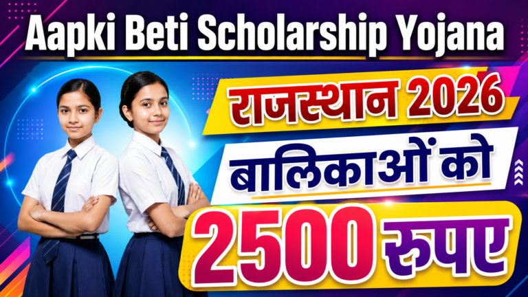 Aapki Beti Scholarship Yojana 2026: आपकी बेटी योजना लाभ, पात्रता, आवेदन फॉर्म, जानें पूरा विवरण