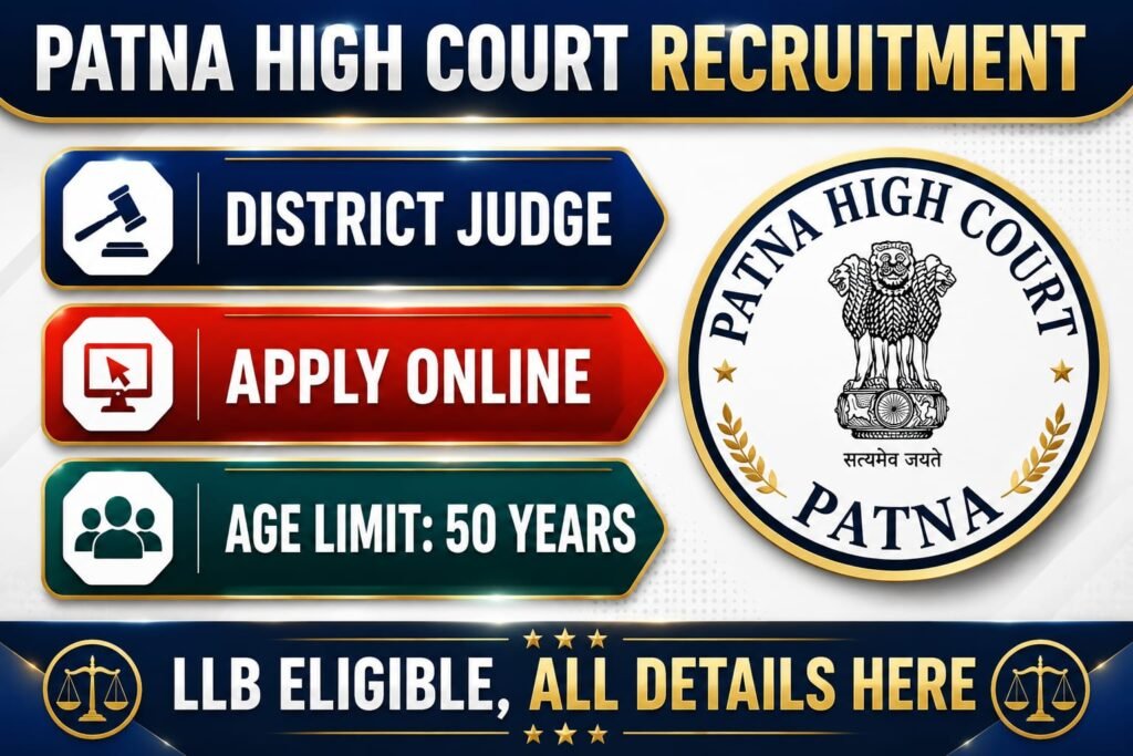 Patna High Court Recruitment 2026