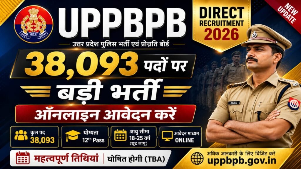 UPPBPB Direct Recruitment 2026