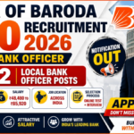 Bank of Baroda LBO Recruitment 2026: Last Date Extended, 2482 पदों के लिए Online Apply करें