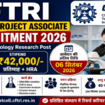 CFTRI Senior Project Associate Recruitment 2026: Molecular Biology Research Post के लिए ऑनलाइन आवेदन शुरू